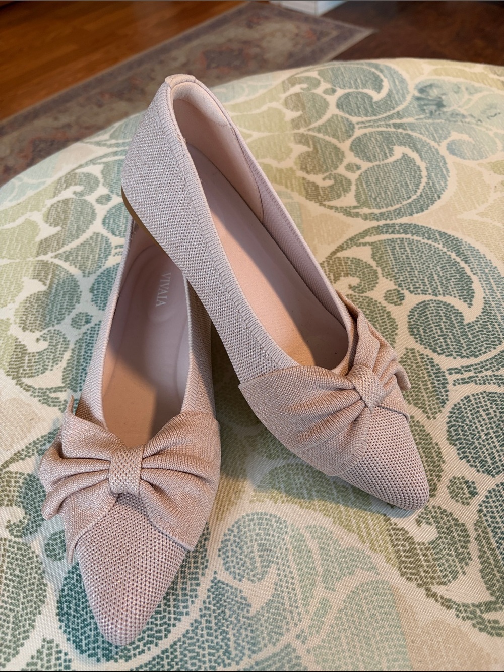 Vivaia Pink ballet flats